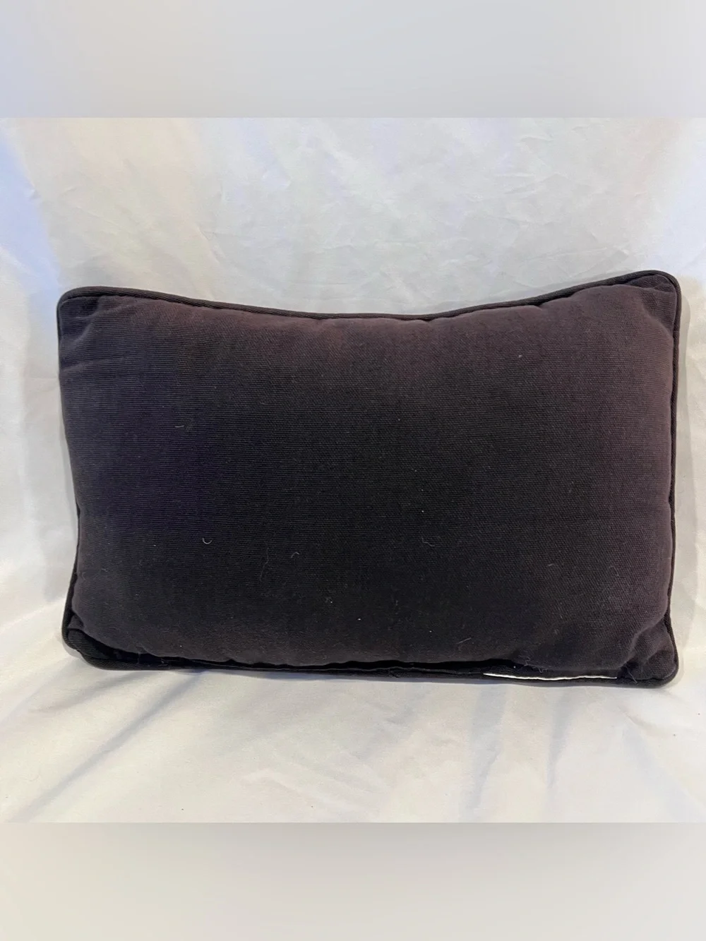 Vintage Eat Sleep & Golf Red Plaid Woven Tapestry Accent Pillow